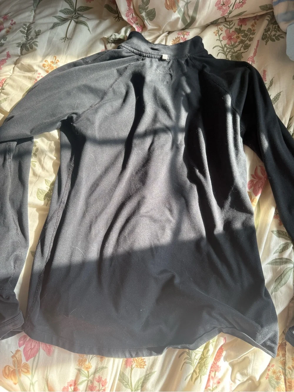 Nike Black Women's Quarter-Zip Performance Top